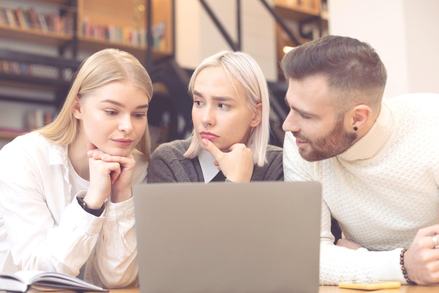 Financial analysis training session showing practical business data interpretation